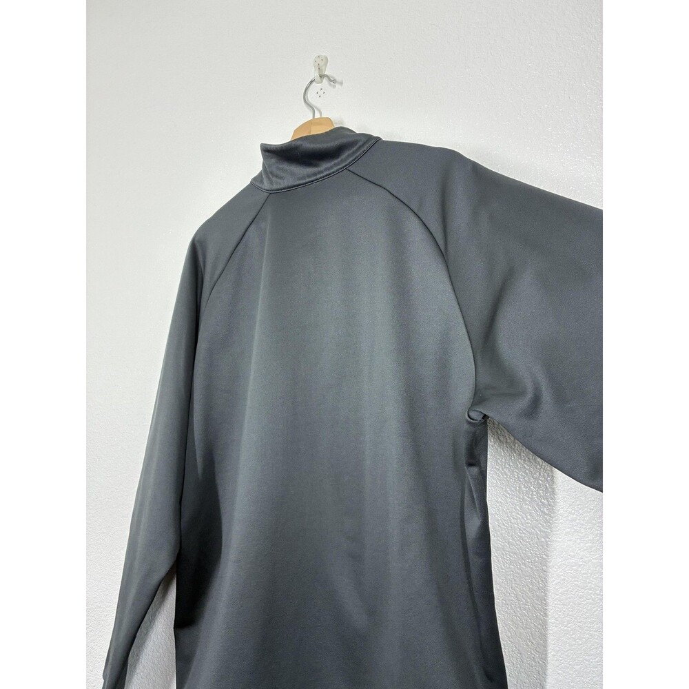 Michigan Wolverines Sweatshirt Mens XL Gray NCAA Football Nike Quarter Zip - Picture 9 of 12
